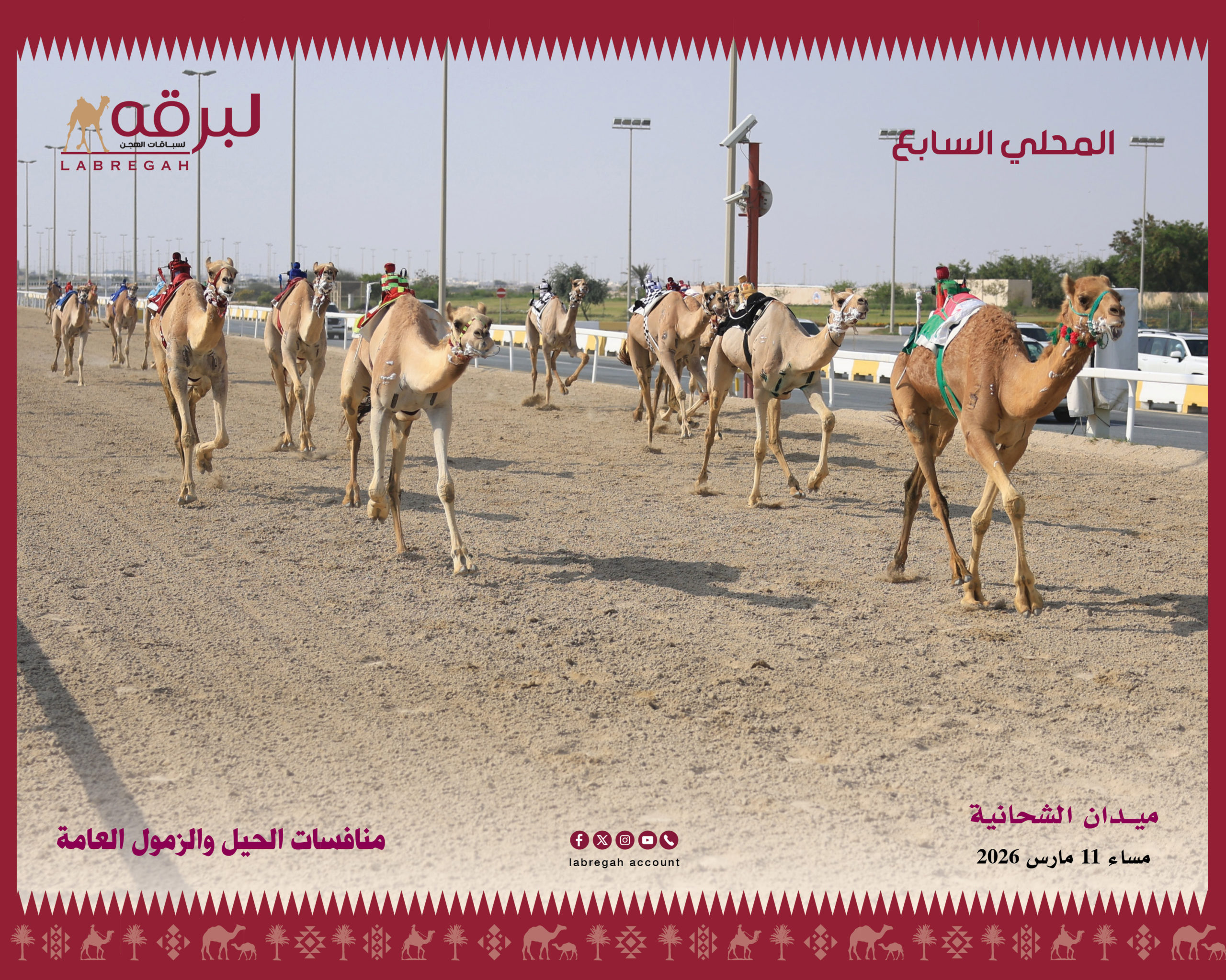 الحيل والزمول العامة تُسدل الستار على منافسات المحلي السابع